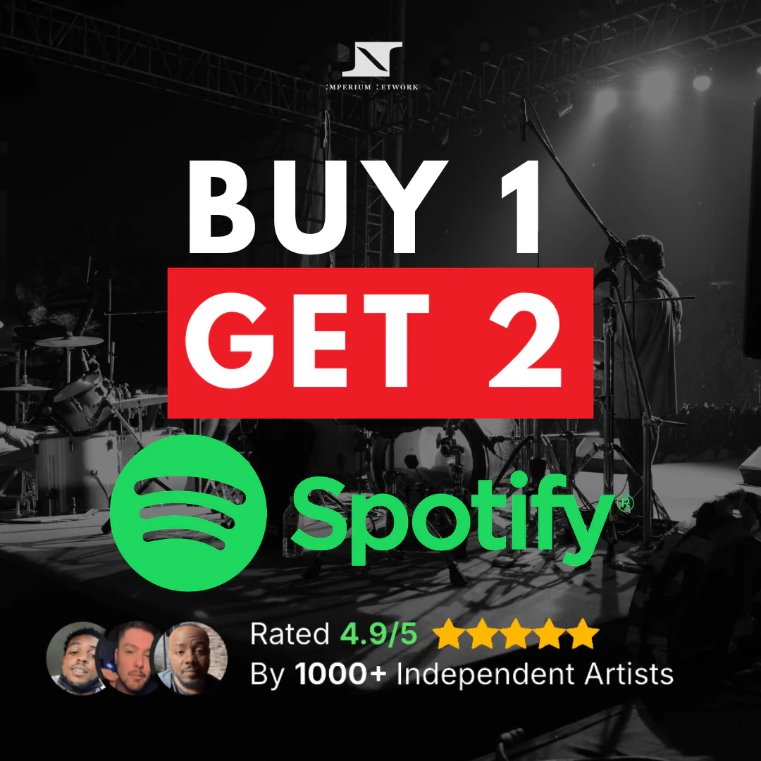 2 For 1 - HUGE SPOTIFY PROMOTION