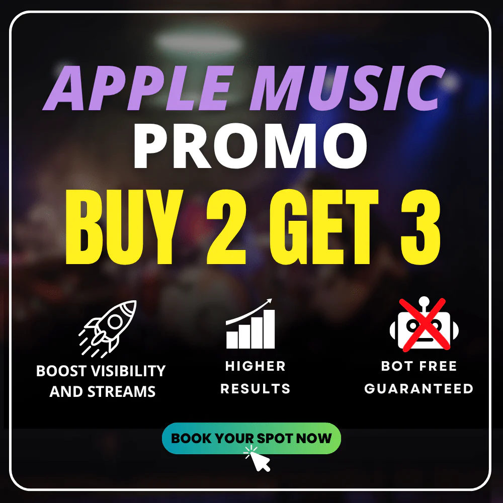 3 X 2 APPLE MUSIC PROMOTION