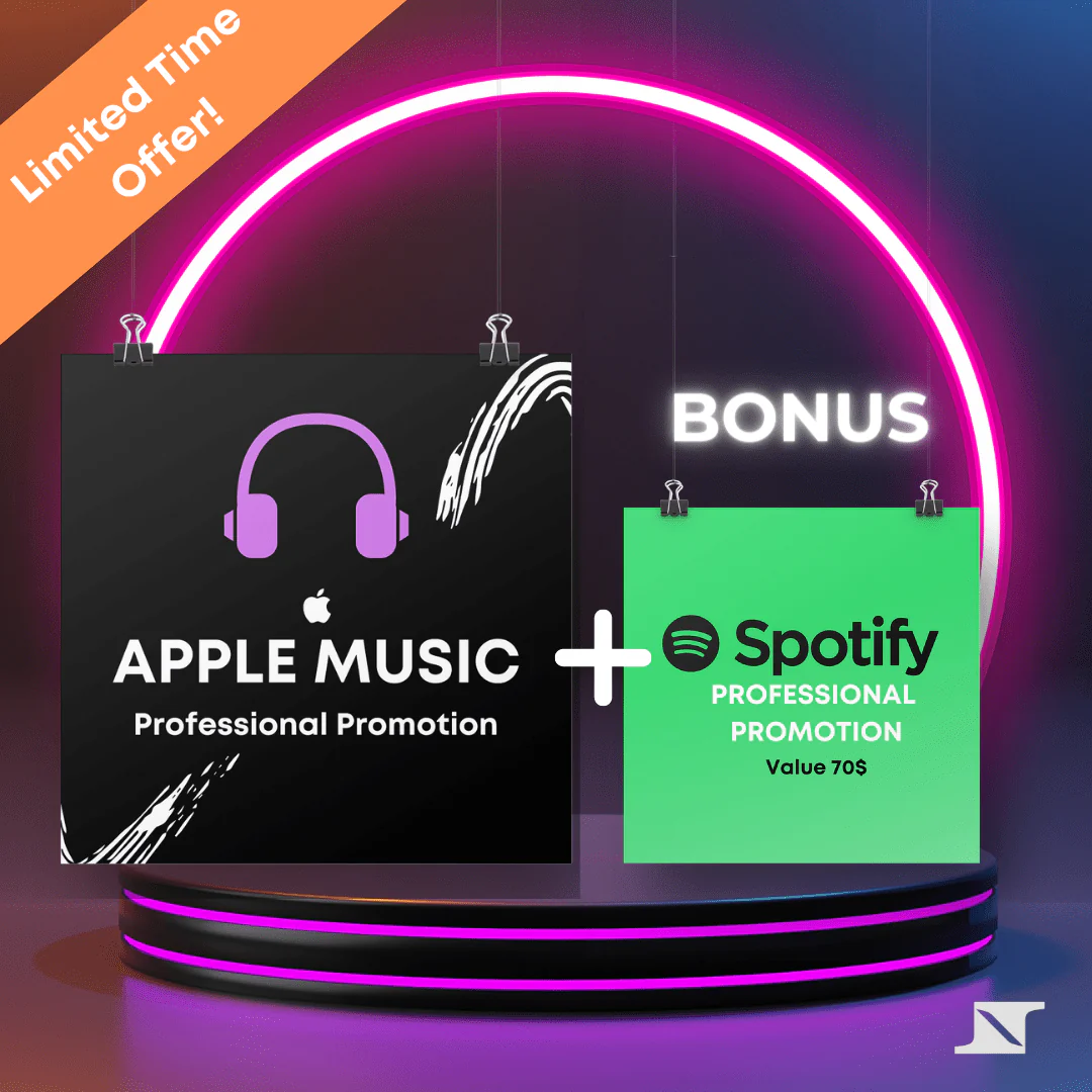 Organic Apple Music Promotion + Free Huge Spotify Promotion