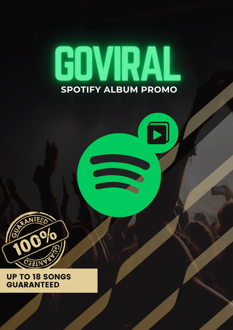 GoViral Spotify Album Promo Package