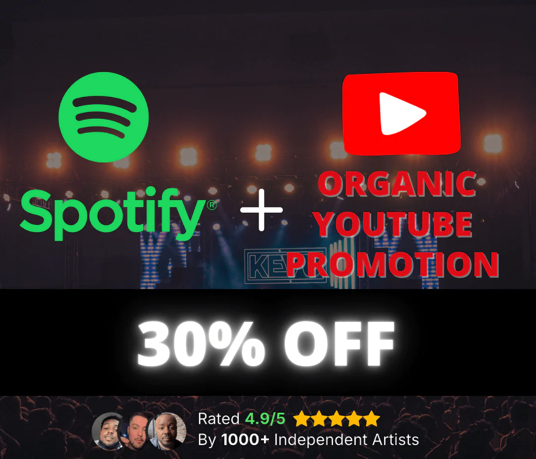 Huge Spotify Promotion + Youtube Promotion DEAL