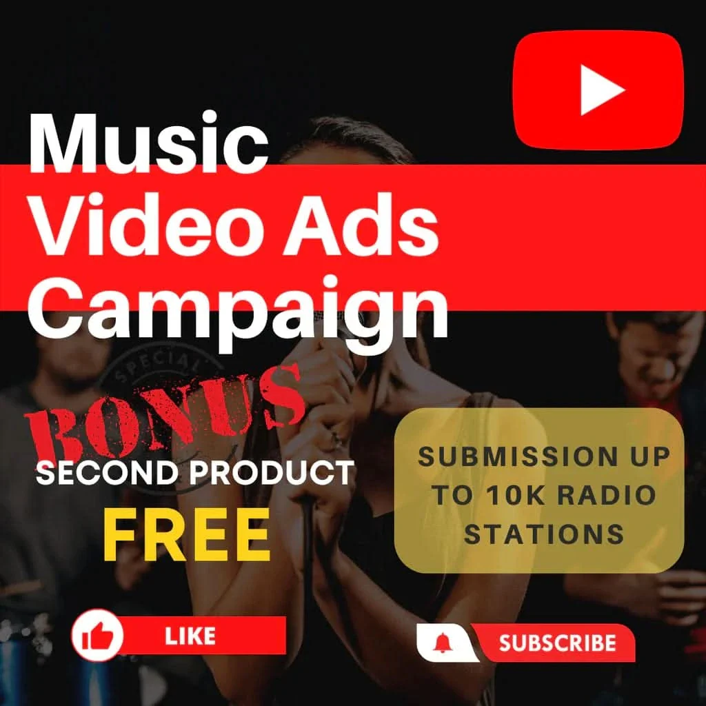 ORGANIC YOUTUBE PROMOTION + INTERNATIONAL RADIOS DEAL